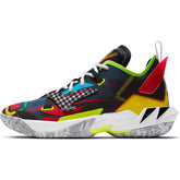Nike Jordan Basketball Why Not Zer0.4 - Black/University Red/Volt/Opti Yellow NK-DD4889-006